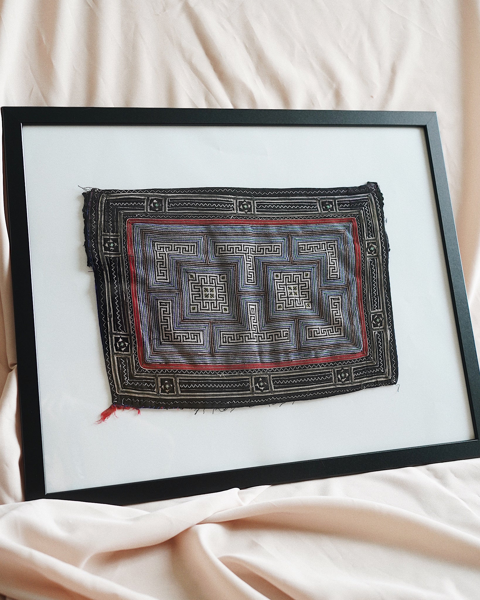 Cai Vintage Hmong Textile Wall Art | CallaForma