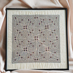 Mai Vintage Hand Embroidered Textile Wall Art